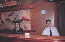 Guest Services on cruise ship